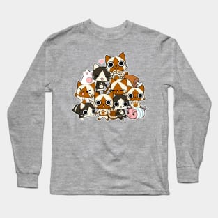 Felyne mountain - Monster hunter Long Sleeve T-Shirt